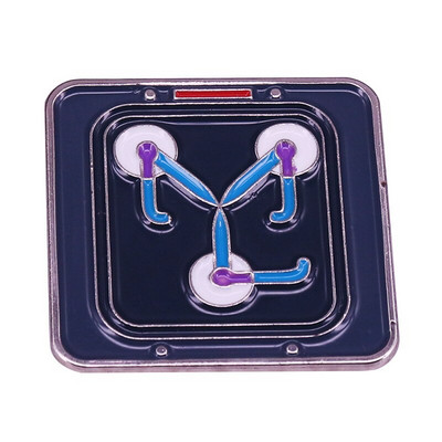 AD645 Patchfan Funny Future Movie Metallist pross riietele kotid seljakott rinnamärgid Naistele ja meestele Multifilm Pross kingitus