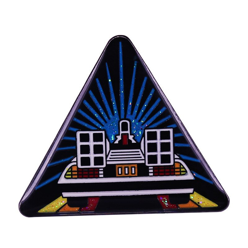 AD645 Patchfan Funny Future Movie Metallist pross riietele kotid seljakott rinnamärgid Naistele ja meestele Multifilm Pross kingitus