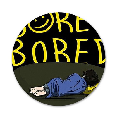 Sherlock Moriartee 221B rinnamärk prossnõel Aksessuaarid riietele Seljakoti kaunistus kingitus 58mm