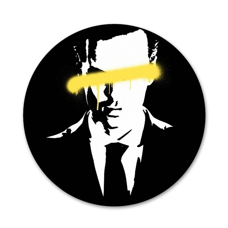 Sherlock Moriartee 221B rinnamärk prossnõel Aksessuaarid riietele Seljakoti kaunistus kingitus 58mm