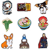 AD1353 Anime značke Slatke stvari Igle za revere Broš Emajl Igle Aktovka Ruksak Dodaci Odjeća Ukrasni nakit Pokloni