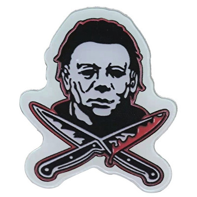 1 KOM Horror simulacija duhova američka anime značka Harajuku akrilna igla broš za pregaču šal odjeća kolekcija suvenira