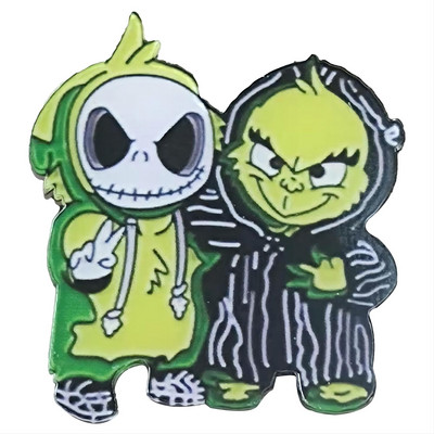 1 KOM Horror simulacija duhova američka anime značka Harajuku akrilna igla broš za pregaču šal odjeća kolekcija suvenira