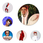 58 mm GONE Fludd značka broš igla dodaci za odjeću ruksak ukras dar