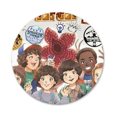 Cartoon Stranger Things Badge Καρφίτσα Αξεσουάρ καρφίτσας για Ρούχα Δώρο Διακόσμηση σακιδίου πλάτης