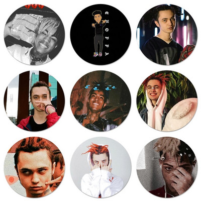 GONE Fludd Rapper Icons Pins Διακοσμητικό σήμα Καρφίτσες Μεταλλικές κονκάρδες για διακόσμηση σακιδίων πλάτης 58mm