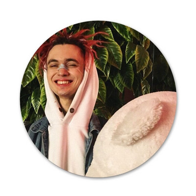 GONE Fludd Reperis Piktogramos Smeigtukai Ženkliuko puošimas Sagės Metaliniai ženkleliai kuprinei papuošti 58mm