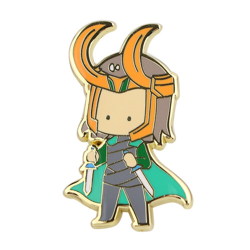 AD1298 Insigne de desene animate Ace metalice emailate pentru haine Insigne pe rucsac Ace pentru revere Decorare Cadouri Bijuterii Accesoriu cosplay