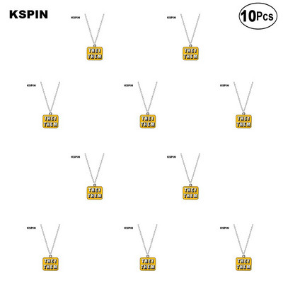 10 tk palju Nad Them She Her He Him IT IT ON SHE THEY HE THEY IEL Metallist märk Revääritihvt Märk Pross Pins Märgid