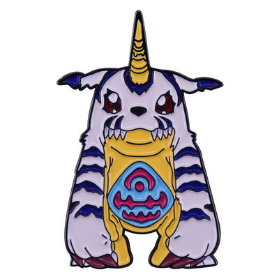 AD2093 Demon Slayer Anime japonez Metal Email Ace și broșe pentru rever, genți de rucsac, insignă, cadouri de colecție