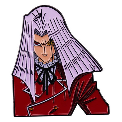 AD2093 Demon Slayer Anime japonez Metal Email Ace și broșe pentru rever, genți de rucsac, insignă, cadouri de colecție