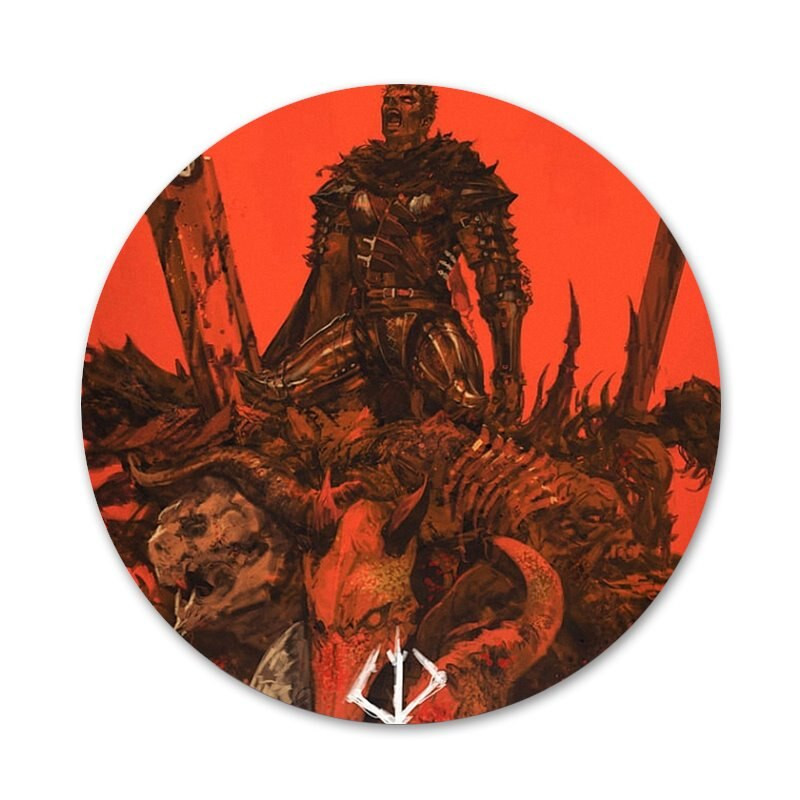 Berserk guts anime značka broš igla dodaci za odjeću ruksak ukras dar