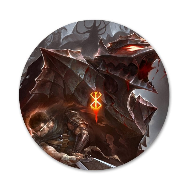 Berserk guts anime značka broš igla dodaci za odjeću ruksak ukras dar