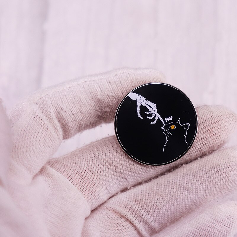 C2671 Vintage Cat Kitten Lover Broš Emajl Pin Broševi Metalni bedževi Torba Odjeća Igle Nakit Poklon za ljubitelje životinja