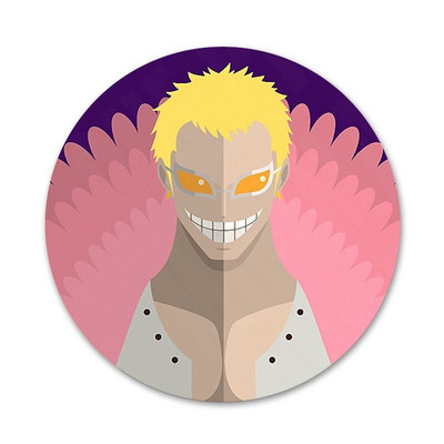 Ιαπωνικό Animation One Piece Doflamingo Badge καρφίτσα καρφίτσα Αξεσουάρ για ρούχα Δώρο διακόσμηση σακιδίου πλάτης