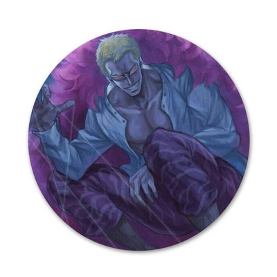 Ιαπωνικό Animation One Piece Doflamingo Badge καρφίτσα καρφίτσα Αξεσουάρ για ρούχα Δώρο διακόσμηση σακιδίου πλάτης