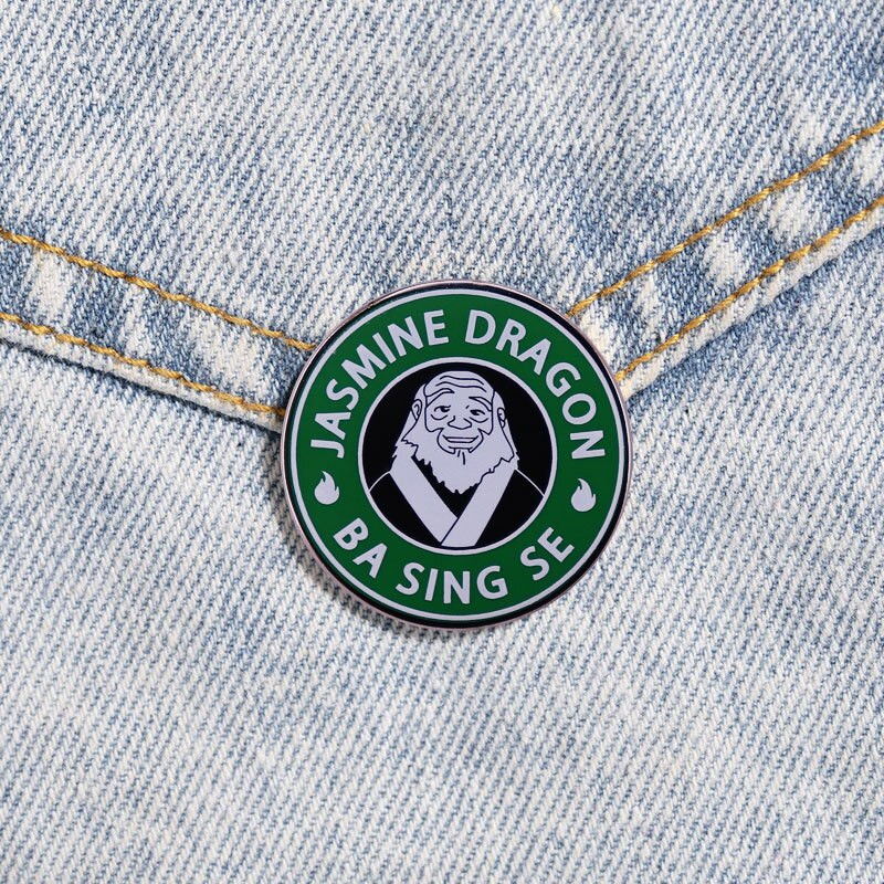 C2183 Magic Story Ressurss Multifilmi emailiga nööpnõelad Prossid Loomingulised metallist prossinõelad Denimkübara märgi ehted