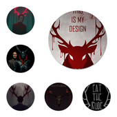 Hannibal Eat The Rude Značka Broš Igla Dodaci za odjeću Ruksak Dekoracija poklon