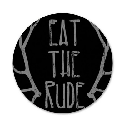 Hannibal Eat The Rude Značka Broš Igla Dodaci za odjeću Ruksak Dekoracija poklon