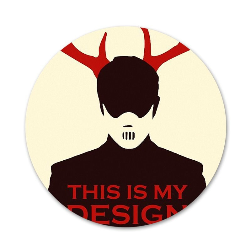 Hannibal Eat The Rude Značka Broš Igla Dodaci za odjeću Ruksak Dekoracija poklon