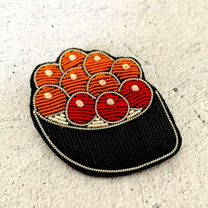 Ecusoane brodate manual Vesela de bar/MÂNcare/Băutură/Brața aplicată pentru haină Pantaloni Geantă Broșă Broche alimentaire