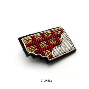 Ecusoane brodate manual Vesela de bar/MÂNcare/Băutură/Brața aplicată pentru haină Pantaloni Geantă Broșă Broche alimentaire