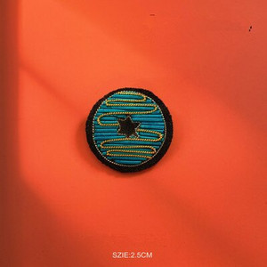 Ecusoane brodate manual Vesela de bar/MÂNcare/Băutură/Brața aplicată pentru haină Pantaloni Geantă Broșă Broche alimentaire