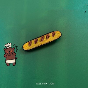 Ecusoane brodate manual Vesela de bar/MÂNcare/Băutură/Brața aplicată pentru haină Pantaloni Geantă Broșă Broche alimentaire