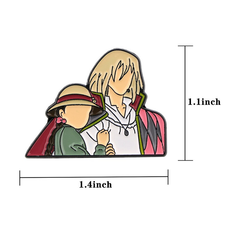 E5012 Slatke japanske anime značke Manga Emajl Igle Broš za odjeću Igle za revere Nakit Pokloni Aktovka Ruksak Dodaci