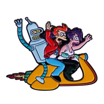 AD1725 IKONA Anime Emajlirane igle za odjeću Bedževi na ruksaku Dekoracija igle za rever Anime Nakit Dodaci Pokloni