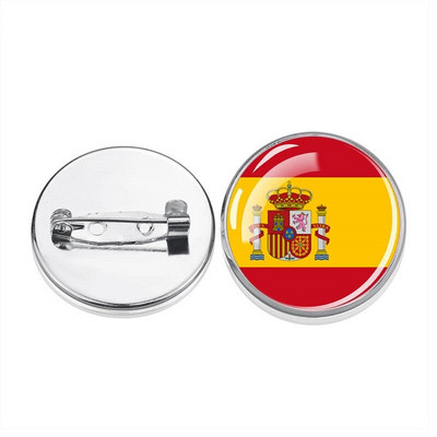 Euroopa lipu märginõelad Saksamaa Prantsusmaa Iirimaa Poola Belgia Hispaania Suurbritannia Pride klaaskupli märginõelad seljakottide jaoks Ehted