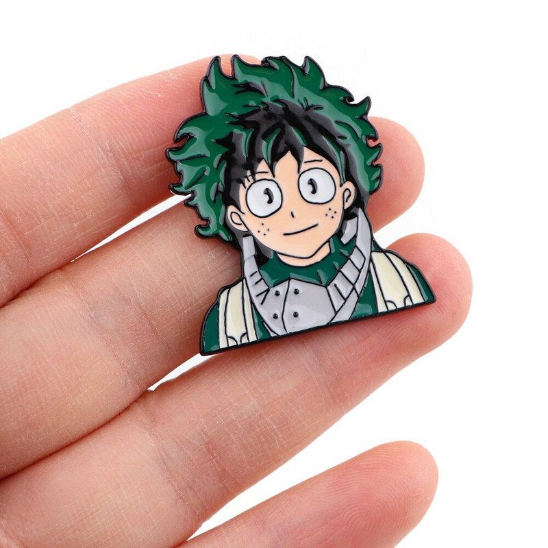 Homegaga My Hero Anime Emajl Broš Ovratnik Igla za rever Ruksak Jakna Košulja Značke Modni nakit Poklon D2798