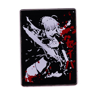 C2155 Anime Genshin Impact Venti Metal Cartoon κρεμαστό κόσμημα Παιχνίδια μεταλλικό σήμα Καρφίτσες καρφίτσας Decor Cosplay