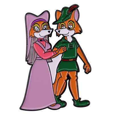 AD2107 Cute Cow Cartoon Καρφίτσες από μεταλλικό σμάλτο και καρφίτσες για τσάντες πλάτης με πέτο Δώρα συλλογής σημάτων