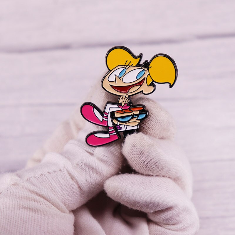 AD2107 Cute Cow Cartoon Καρφίτσες από μεταλλικό σμάλτο και καρφίτσες για τσάντες πλάτης με πέτο Δώρα συλλογής σημάτων