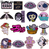 DB435 Homegaga Horor filmovi Značke Scream Broševi Metalne igle Jakne Igle za rever Ruksaci Odjeća Nakit Igle za rever