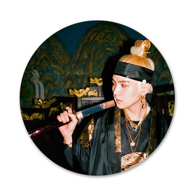 Novi dolazak Agust D suga king značka broš igla dodaci za odjeću ruksak ukras dar