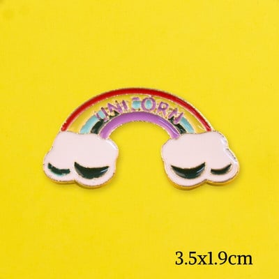 Szivárványtűk Bross Kreatív Szív Bárányzászló Fém Pin Büszkeség Jelvények Hátizsák hajtóka tűk ruhákhoz LMBT kiegészítők