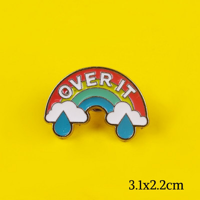 Szivárványtűk Bross Kreatív Szív Bárányzászló Fém Pin Büszkeség Jelvények Hátizsák hajtóka tűk ruhákhoz LMBT kiegészítők