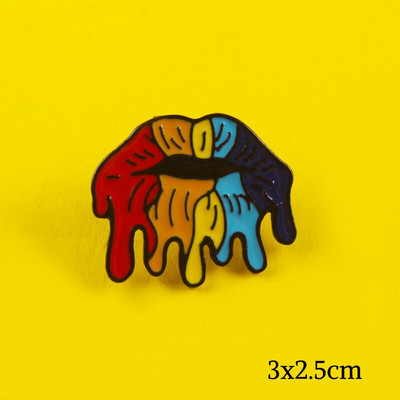 Szivárványtűk Bross Kreatív Szív Bárányzászló Fém Pin Büszkeség Jelvények Hátizsák hajtóka tűk ruhákhoz LMBT kiegészítők