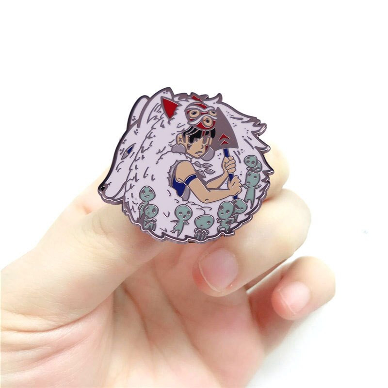 C1680 εμαγιέ καρφίτσα σακίδιο πλάτης Σήμα κινουμένων σχεδίων Cute Stuff Καρφίτσες ρεβέρ για σακίδια Αξεσουάρ Πρωτοχρονιάτικα δώρο σήματα Γυναικεία καρφίτσα