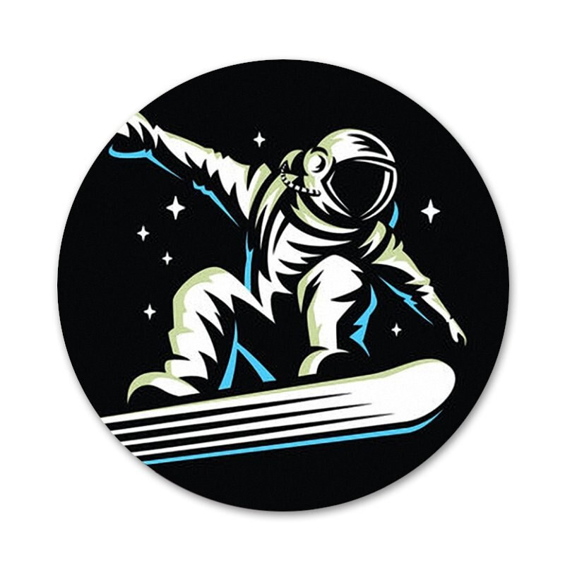 crtani film Snowboard Bedž Broš Igla Dodaci za odjeću Ruksak Dekoracija dar