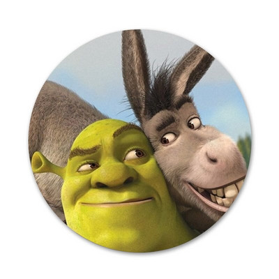 Nou Sosire Cartoon Moive Shrek Coon Broșă Broșă Accesorii pentru Haine Rucsac Decorare cadou
