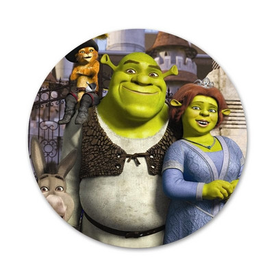 Nou Sosire Cartoon Moive Shrek Coon Broșă Broșă Accesorii pentru Haine Rucsac Decorare cadou
