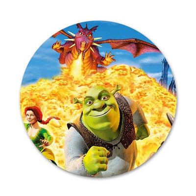 Nou Sosire Cartoon Moive Shrek Coon Broșă Broșă Accesorii pentru Haine Rucsac Decorare cadou