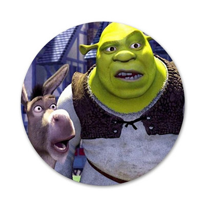 Nou Sosire Cartoon Moive Shrek Coon Broșă Broșă Accesorii pentru Haine Rucsac Decorare cadou