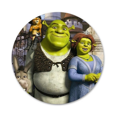 Nou Sosire Cartoon Moive Shrek Coon Broșă Broșă Accesorii pentru Haine Rucsac Decorare cadou