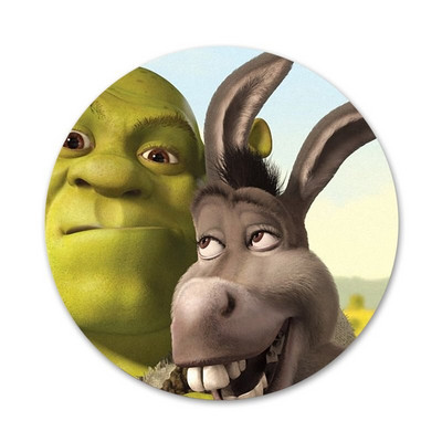 Nou Sosire Cartoon Moive Shrek Coon Broșă Broșă Accesorii pentru Haine Rucsac Decorare cadou