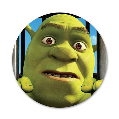Nou Sosire Cartoon Moive Shrek Coon Broșă Broșă Accesorii pentru Haine Rucsac Decorare cadou