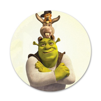 Nou Sosire Cartoon Moive Shrek Coon Broșă Broșă Accesorii pentru Haine Rucsac Decorare cadou